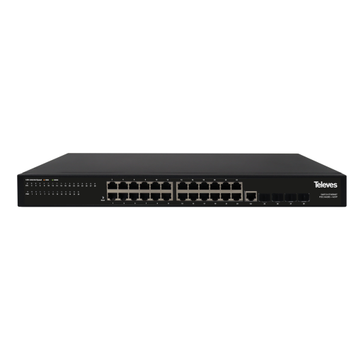Ethernet Switch Layer 2 24xGbE  4xSFP 1Gbps