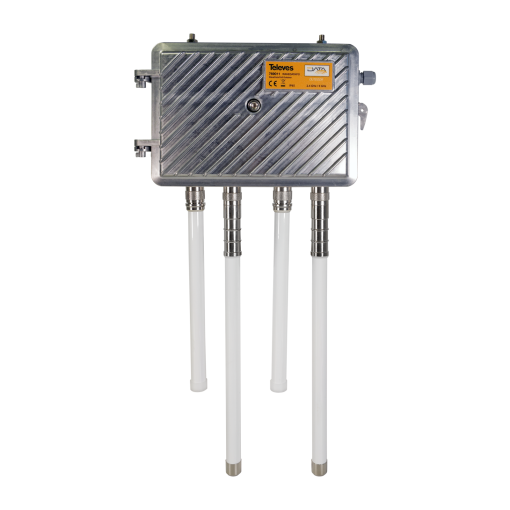 Ponto de Acesso Wireless Configurável WaveData de exterior, 1xGbE WAN PoE