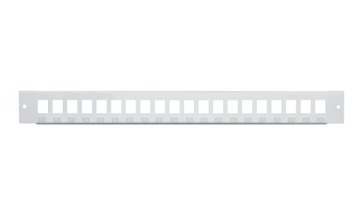 PAINEL VAZIO 19" 1U MAX 20 CNT RJ45
