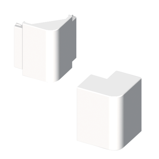 Ângulo exterior Unex 60x150, em U42X sem halogéneos cor branco