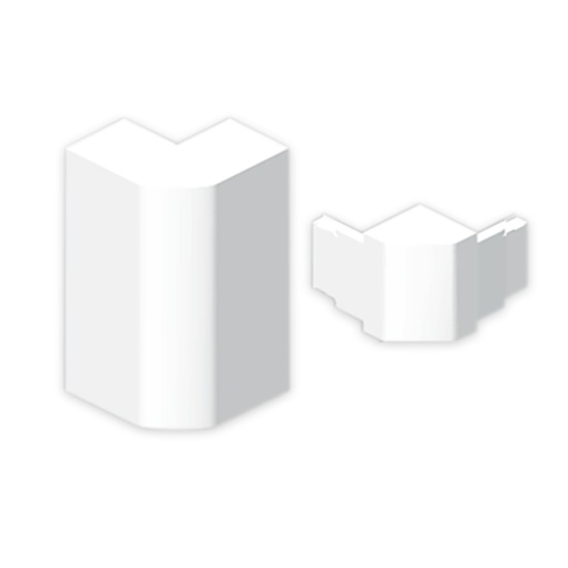 Ângulo exterior Unex 70x100, em U24X cor branco